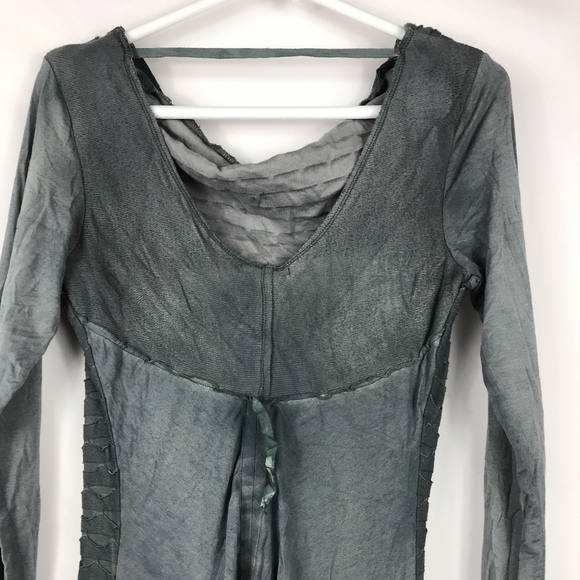 Monoreno Scoop Neck Dress in Charcoal Women Small - Picture 3 of 8